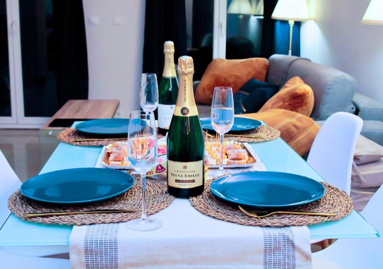 Appartement-Paris-Disney-Terrasse-Jardin-Parking Vaires-sur-Marne Екстериор снимка