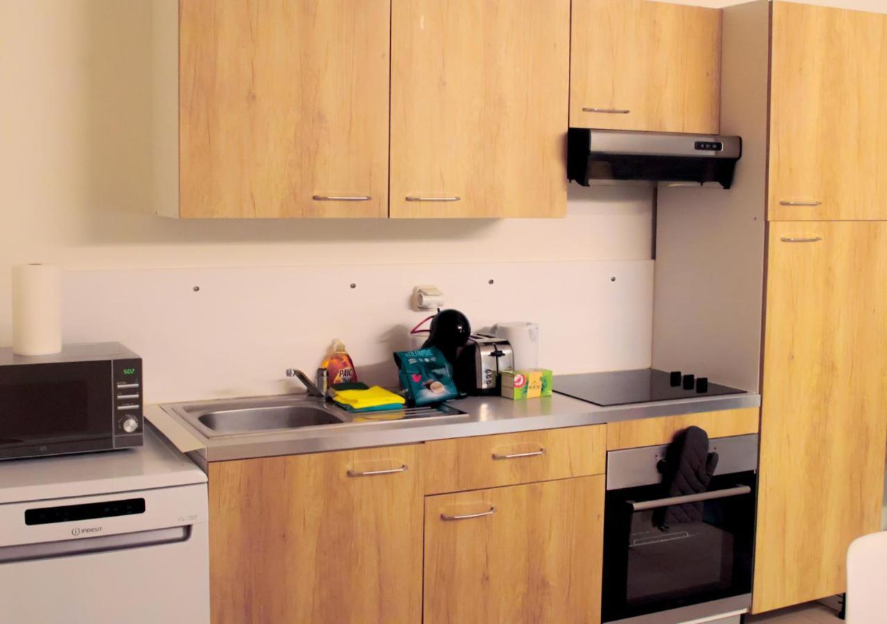 Appartement-Paris-Disney-Terrasse-Jardin-Parking Vaires-sur-Marne Екстериор снимка